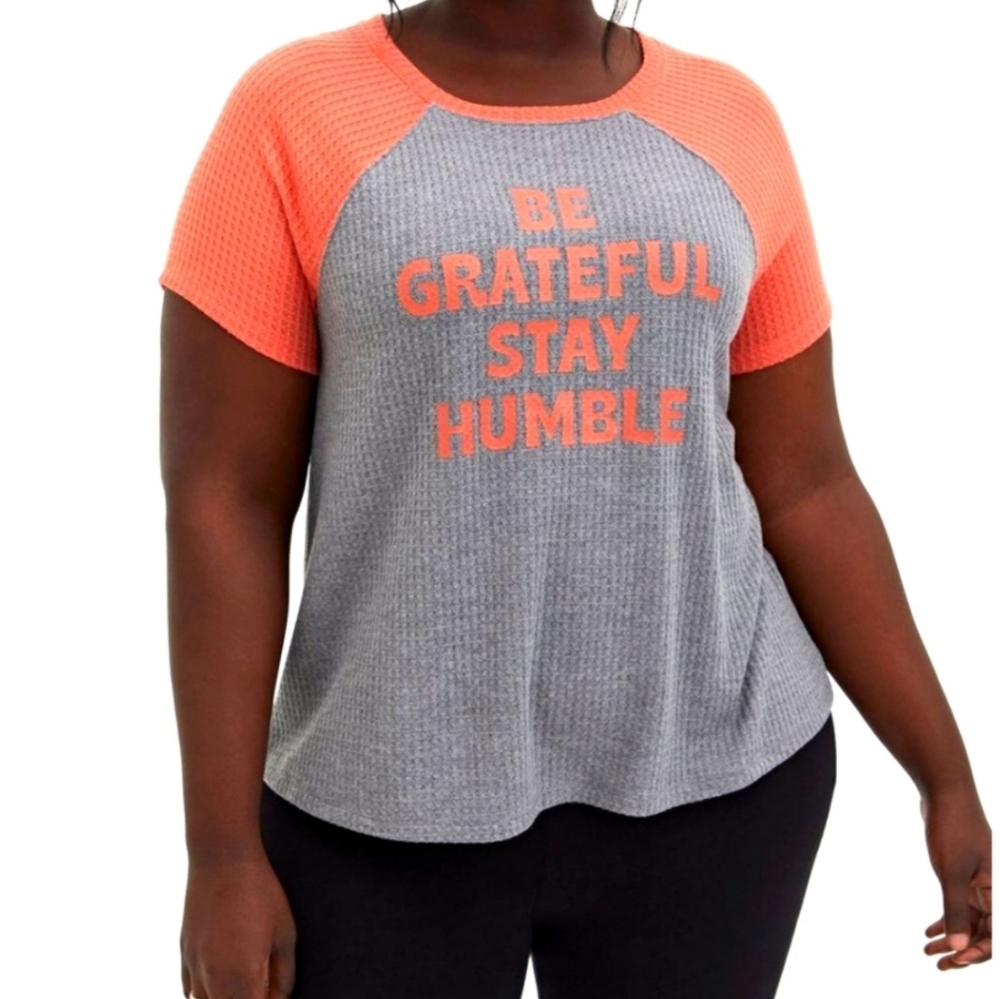 Torrid Grateful Graphic Waffle Knit Tee